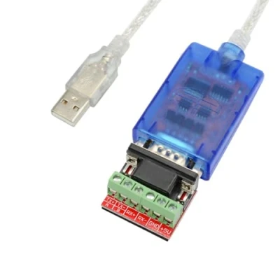 Abbildung von Jeirdus USB auf RS422 RS485 Serieller Port Konverter Adapterkabel mit FTDI Chip unterstützt Windows 10, 8, 7, XP und Mac ESD Schutz 10ft/3meter