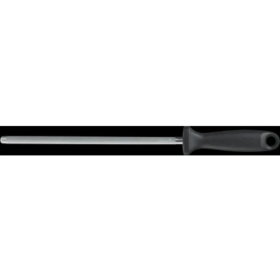 Abbildung von WMF Wetzstahl 36 cm, Messerschleifer, Wetzstab für Messer schleifen, Kunststoffgriff, Stahllänge 23 cm