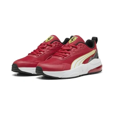 Abbildung von Puma Scuderia Ferrari HP Vis2K Sneakers Schuhe Mit Colorful White/Rosso Corsa Größe: 40