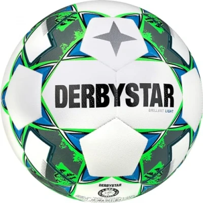 Abbildung von Derbystar Unisex Jugend Brillant DB Light v23 Fußball, weiß grün, 5