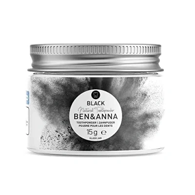 Abbildung von Ben &amp; Anna Zahnpasta Zahnpuder im Glas Black 15g