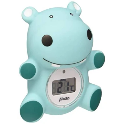 Abbildung von Alecto Sensor BC 11 HIPPO Raum und Badewannenthermometer, Nilpferd