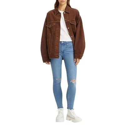 Abbildung von Levi&#039;s 711 Skinny Jeans Fit, Damen, Größe: 25x30, Rio lowdown