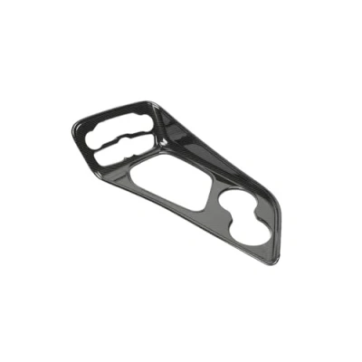 Abbildung von Interieur Zubehör Für Dodge Challenger 2015 2022 Auto Center Konsole Getriebe Shift Panel Dekoration Abdeckung Aufkleber Trim Innenleisten Mittelkonsole (Farbe : Carbon Fib