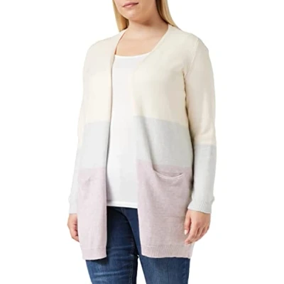 Abbildung von ONLY Strickjacke ONLQUEEN im Colorblocking Design