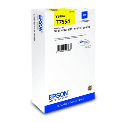 Abbildung von Epson T7554 (C13T755440) Druckerpatrone Gelb