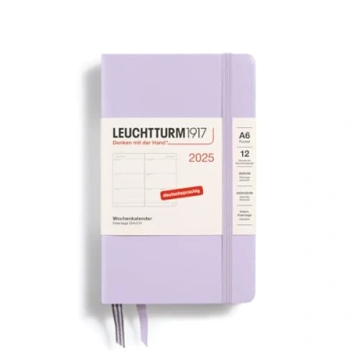 Abbildung von LEUCHTTURM1917 370550 Wochenkalender Pocket (A6) 2025, Lilac, Deutsch