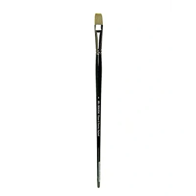 Abbildung von Winsor &amp; Newton 5973708 Winton Flachpinsel Nr.8 9,2 mm, für Ölfarbe, Acrylfarbe und Alkydfarbe