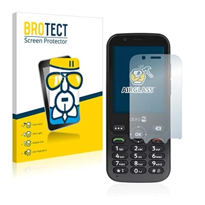 Abbildung von BROTECT Schutzglas für Doro 7010 Schutzfolie Panzer Folie Glas [Extrem Kratzfest 9H, Anti Fingerprint, Ultra Transparent]