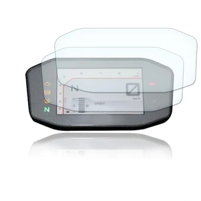 Abbildung von Displayschutzfolie Tacho Schutzfolie geeignet für KTM Duke 690 / 790 1290 2x Anti Glare