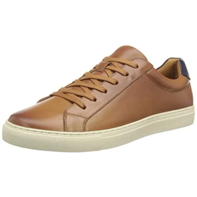 Abbildung von Hush Puppies Herren Colton Sneaker, hautfarben, 45.5 EU