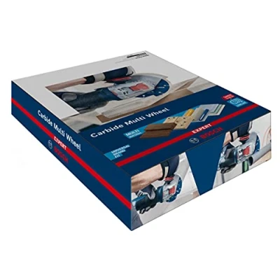 Abbildung von Bosch 10x EXPERT Carbide Multi Wheel X LOCK Trennscheiben (für Hartholz, Holz mit Nägeln, Ø 115 mm, Professional Zubehör Kleiner Winkelschleifer)