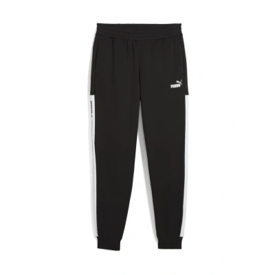 Abbildung von Puma Around The Block Jogginghose Herren Mit Print Black Größe: XS