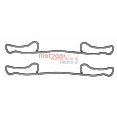 Abbildung von METZGER 109 1200 Zubehörsatz, Scheibenbremsbelag MERCEDES BENZ: G Klasse SUV, Sprinter 3 T Pritsche/Fahrgestell, Kastenwagen