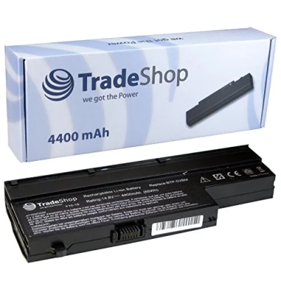 Abbildung von Akku 4400mAh für Medion MD 97090 97358 97440 97446 97460 97620 97760 98340 Akoya E 6210 6211 6212 P 6611 6612 6613 6618 6619 6620 ersetzt BTP D2BM CMBM CNBM
