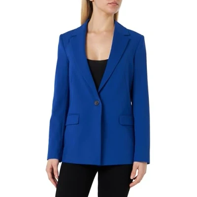 Abbildung von comma Blazer, Damen, Größe: 42, Royalblau