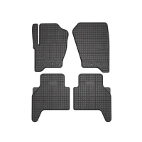 Abbildung von Frogum Gummimatten Auto Fußmatten Gummi Passgenau 4 teiliges Automatten Set Schwarz
