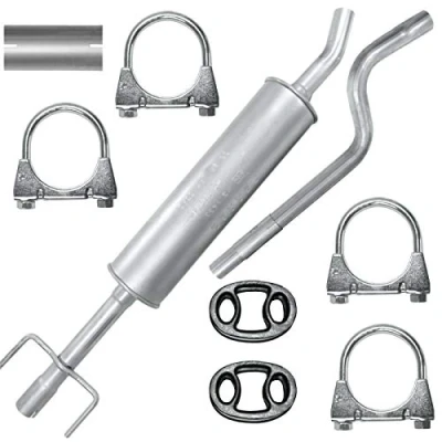 Abbildung von Mitteltopf Auspuff Mittelschalldämpfer für Opel Astra G 2 II 1.4i, H 3 III 1.4i 16V