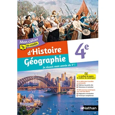 Abbildung von Histoire Géographie 4e Cahier de l&#039;élève 2022