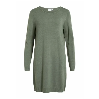 Abbildung von VILA Viril NOOS Strickkleid, Damen, Größe: Small, Laurel wreath