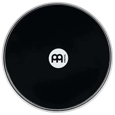 Abbildung von Meinl Percussion Doumbek Fell Zubehör Kunststofffell Für 8,45 Zoll Doumbeks Durchmesser 21,463 cm Artisan Kunststoff, Schwarz (HEAD 137)