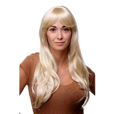 Abbildung von WIG ME UP 9213 LG26 Damen Perücke lang glatt Hellblond Goldblond Mix