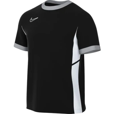 Abbildung von Nike Herren Dri Fit Academy25 Ss T Shirt, Black/Wolf Grey/White/White, S