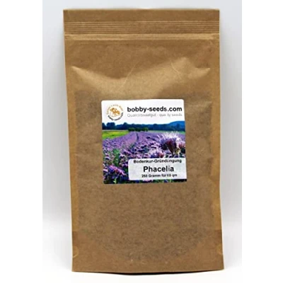 Abbildung von Bodenkur Phacelia Bienenfreund einjährige Gründüngung und Bienenweide 250g