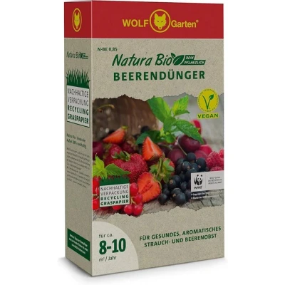 Abbildung von WOLF Obstdünger Natura Bio Beerendünger N BE 0,85 für ca. 8 10 m² pro Jahr, 1 St.
