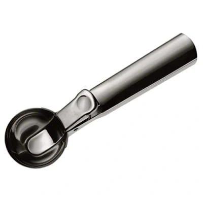 Abbildung von WMF Gourmet Eisportionierer 18 cm, Eislöffel mit Auswerfer, Eiskugelportionierer Cromargan Edelstahl poliert, Portionierer für Eiskugeln, Reis, Melonenkugeln, Keksteig