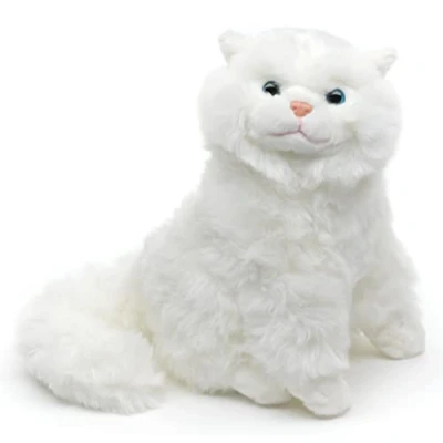 Abbildung von Uni Toys Kuscheltier Perserkatze, sitzend 25 cm (Höhe) Plüsch Katze Plüschtier, zu 100 % recyceltes Füllmaterial