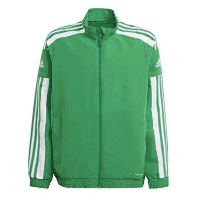 Abbildung von adidas Performance Squadra Trainingsjacke für Kinder, Größe: 128, Gruen