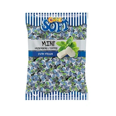 Abbildung von Cool Soft Kaubonbons Mint, Extra Frisch, Weichkaramelle mit Minzgeschmack, 1 kg
