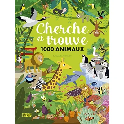 Abbildung von Mon grand Cherche et trouve 1000 animaux Dès 6 ans