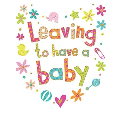 Abbildung von Piccadilly Greetings Grußkarte, 30,5 x 22,9 cm, modern, groß