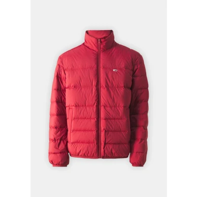 Abbildung von Tommy Jeans Packable Jacket Daunenjacke, Herren, Größe: Large, Regatta red