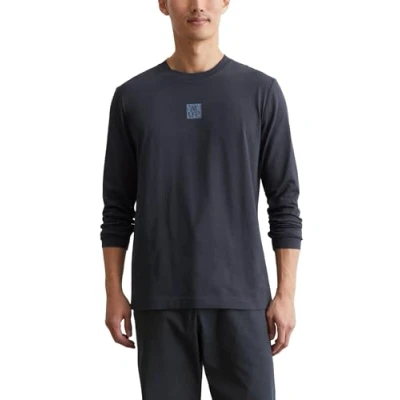 Abbildung von Marc O&#039;Polo Shaped Langarmshirt, Herren, Größe: Large, Dark navy