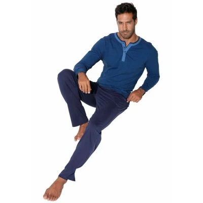Abbildung von AUTHENTIC LE JOGGER Pyjama, (2 tlg.), in langer Form