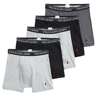 Abbildung von Ralph Lauren Klassische Herren Boxershorts, klassisch, Grau, Sortiert, M