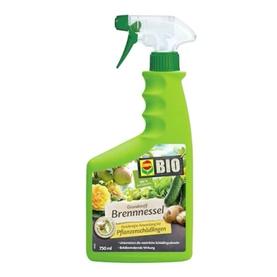 Abbildung von COMPO BIO Grundstoff Brennnessel AF anwendungsfertiges Spray zur natürlichen Schädlingsabwehr stärkt die Pflanzengesundheit 100% natürliche Inhaltsstoffe 750 ml