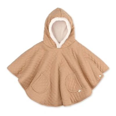 Abbildung von BEMINI Reiseponcho Pady quilted + teddy Beige