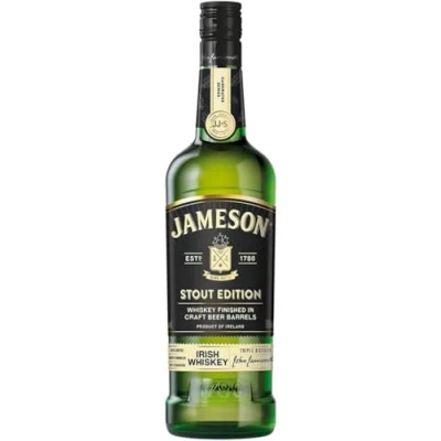 Abbildung von Jameson Caskmates Whiskey Stout Edition Blended Irish Whiskey, gereift in Craft Beer Fässern Milder aus Irland 1 x 0,7 l