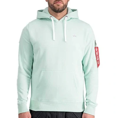 Abbildung von Alpha Industries Unisex EMB Hoody Kapuzensweat für Herren Mint
