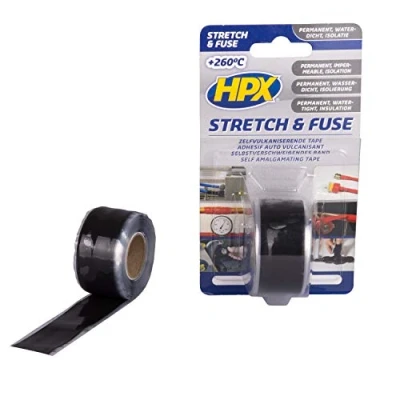 Abbildung von HPX stretch og fuse sort 25mm x 3 m