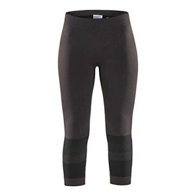 Abbildung von Craft Damen Warm Intensity Knicker W Baselayer, Schwarz/Titanium, XS