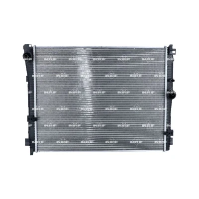 Abbildung von NRF 550210 Kühler, Motorkühlung Aluminium 615 488 32 Kühlrippen gelötet