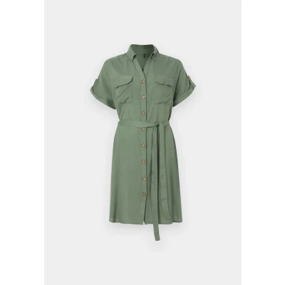 Abbildung von Vero Moda Vmbumpy Short Shirt Dress Blusenkleid, Damen, Größe: XS, Laurel wreath