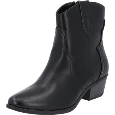 Abbildung von Palado Fosela Cowboy/Bikerstiefelette, Damen, Größe: 37, Black Schuhe