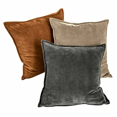 Abbildung von Kissenhülle 3er Set Lumeau orange/grau/beige, Mirabeau (3 Stück)