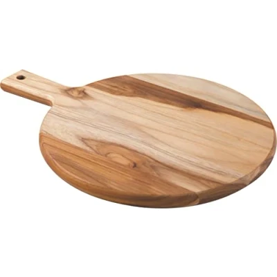 Abbildung von Servier &amp; Pizzabrett Teak, 40 x 30 1,8 cm